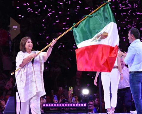 Xóchitl Gálvez, candidata a la presidencia.