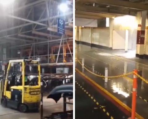 Lluvias provocan colapso de techo