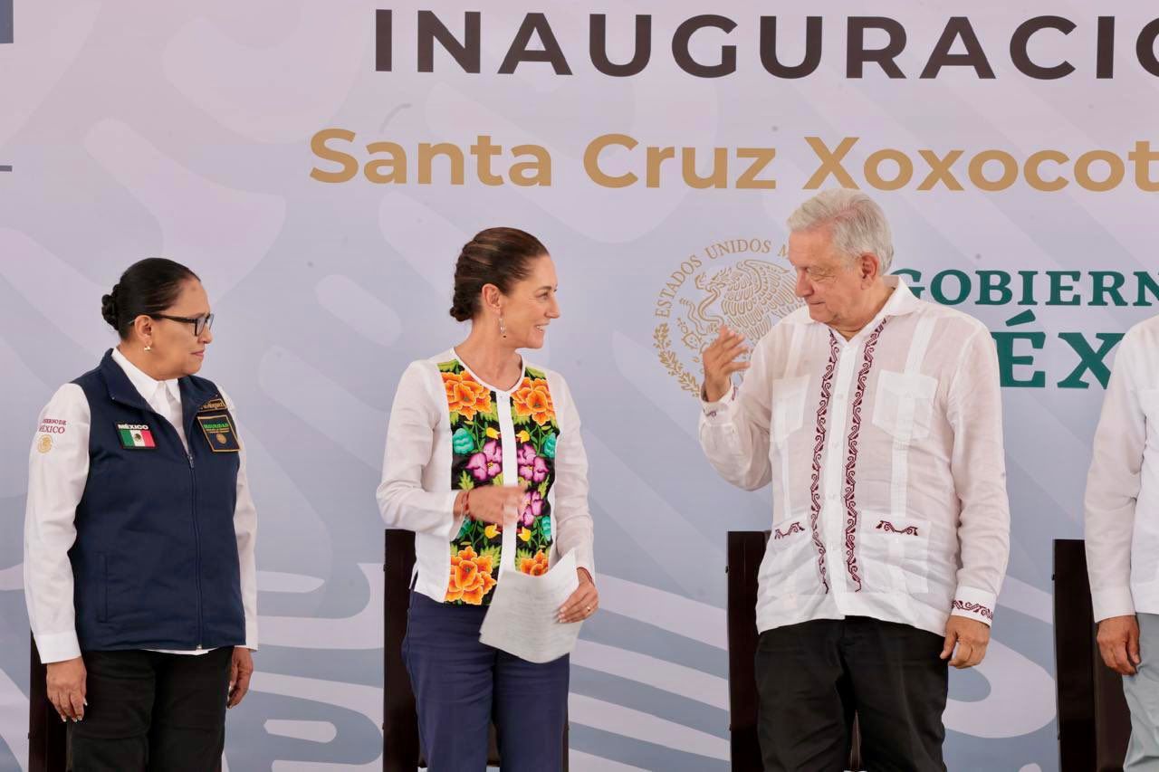 AMLO y Claudia Sheinbaum