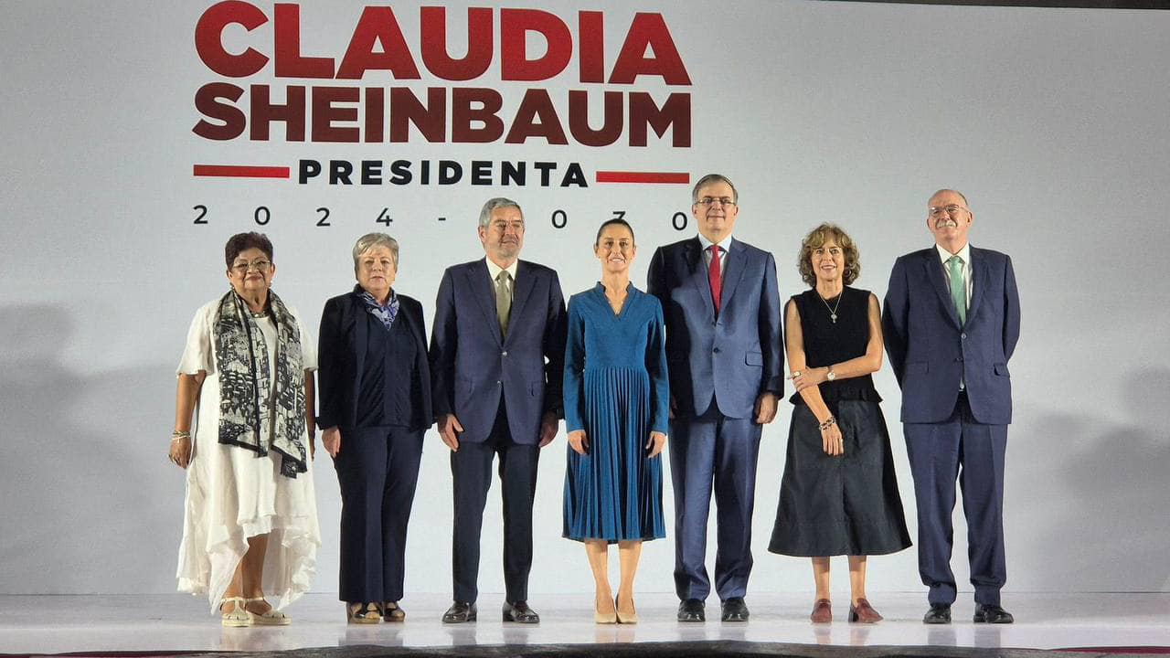 Parte del Gabinete elegido por Claudia Sheinbau,