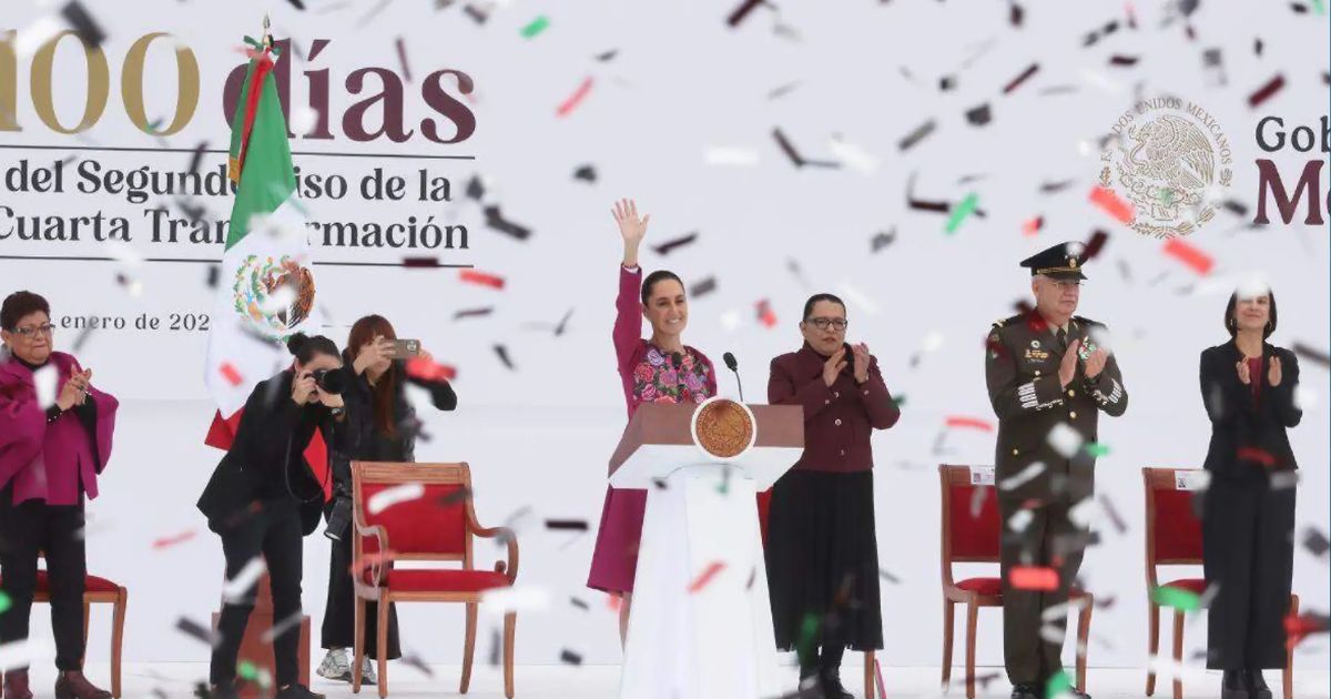 PRIMEROS 100 DÍAS DE CLAUDIA SHEINBAUM