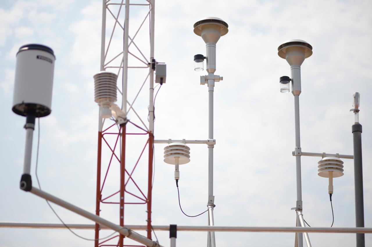 Estación de monitoreo de la calidad del aire en Saltillo
