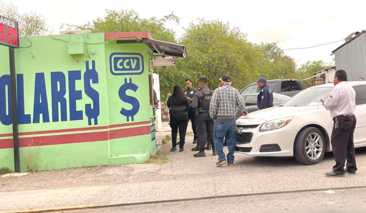 Roban 350 mil pesos de casa de cambio en Piedras Negras tras forzar pared
