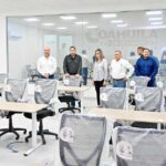 Carlos Villarreal recibe la obra civil del C2 en Monclova.