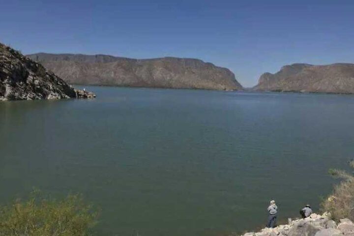 Presa en La Laguna