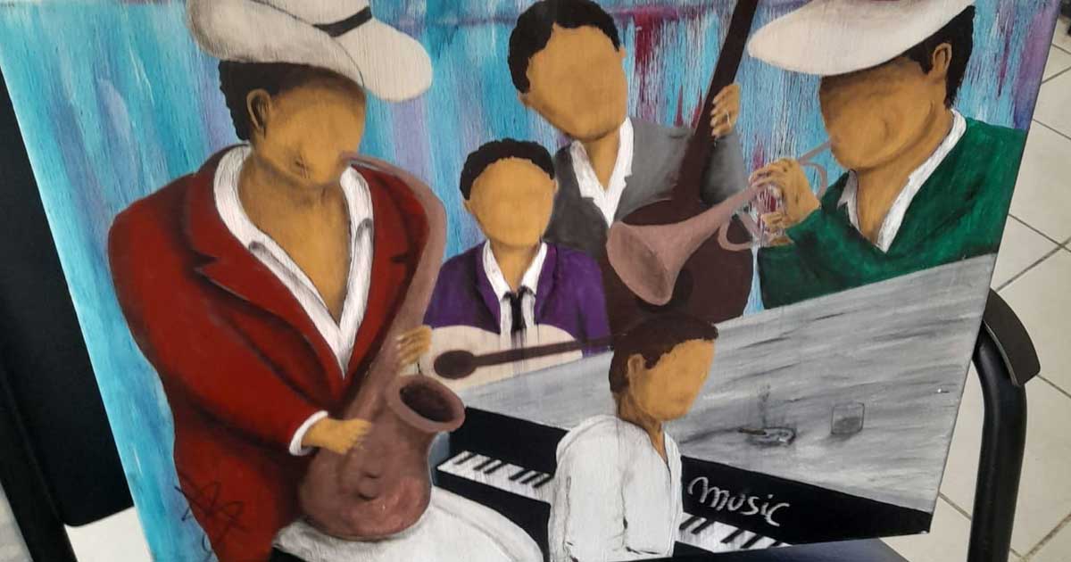 Pintura del concurso Pinta tu Música 2025