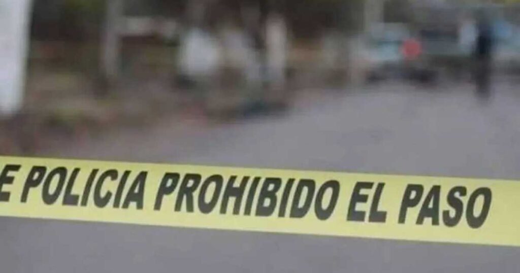 Cinta amarilla de "Prohibido el paso".