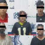 5 personas detenidas.
