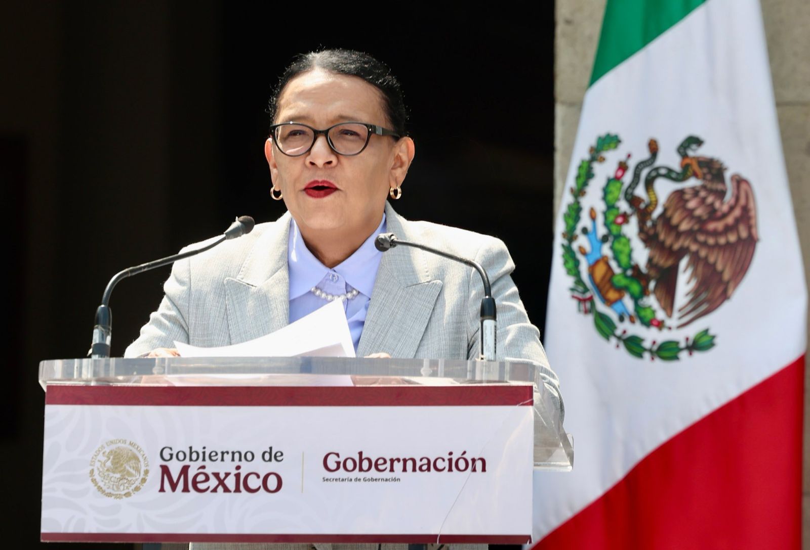 Rosa Icela Rodríguez.