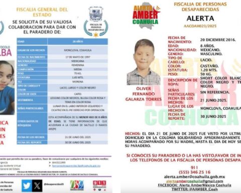 Desaparecen madre e hijo en Monclova: buscan pistas sobre su paradero