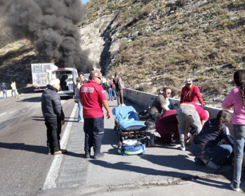 accidente Los Chorros